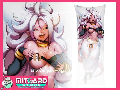 DRAGON BALL FIGHTER Z Android 21 / Majin Body pillow case dakimakura - 2